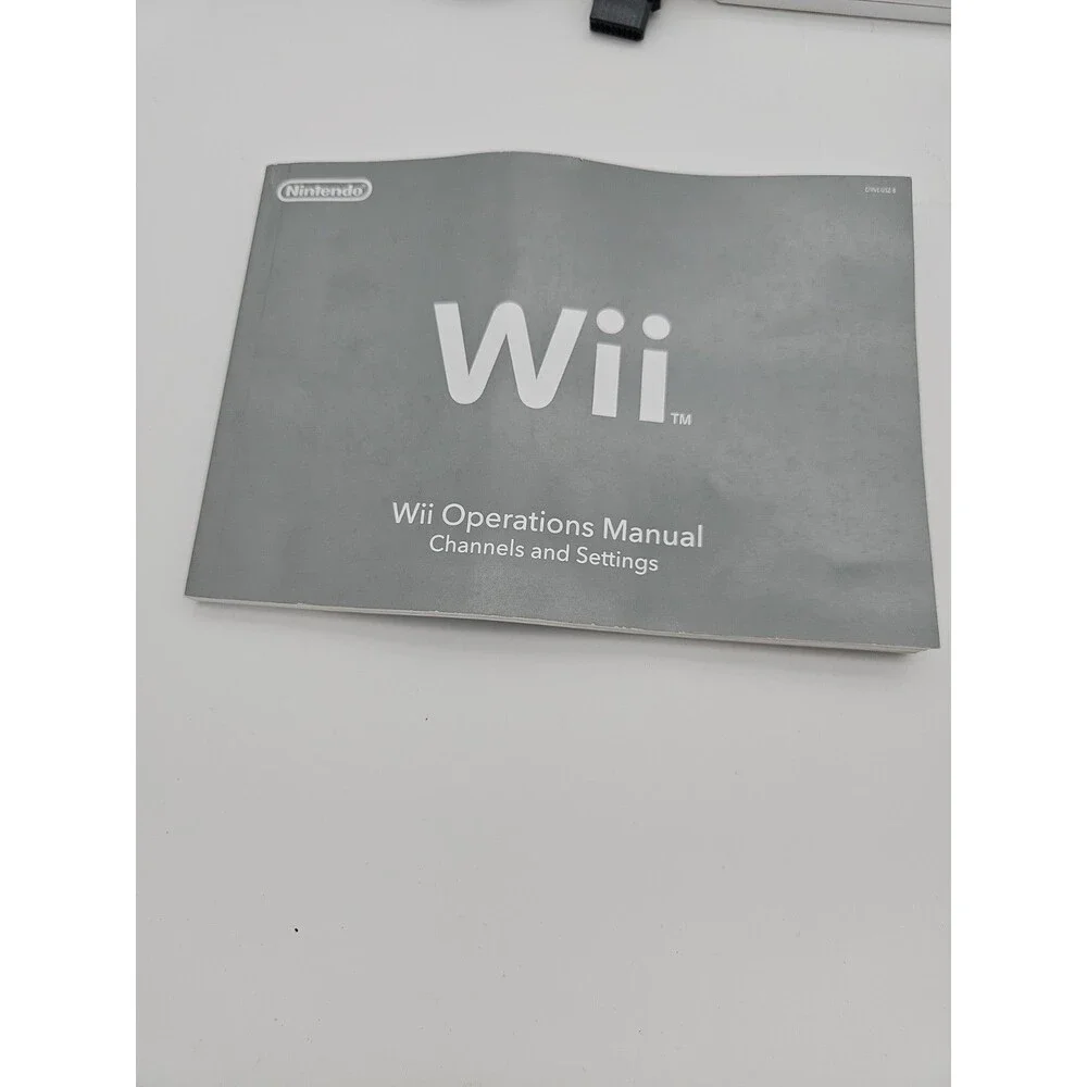 Nintendo Wii Console Bundle RVL-001 Console GameCube Compatible With 3 Game Read